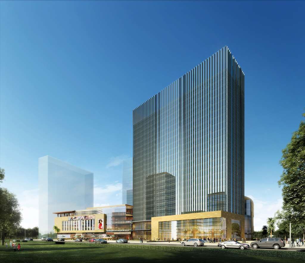 Doubletree By Hilton Hotel Shenzhen Longhua, Near Huawei, Foxcnn, Shenzhen North Railway, Uniwalk & Uniworld Shopping Mall, Sam'S Club Eksteriør bilde